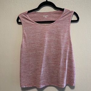 Pink work out tank top
